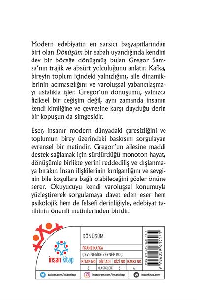 Dönüşüm - Cep Boy