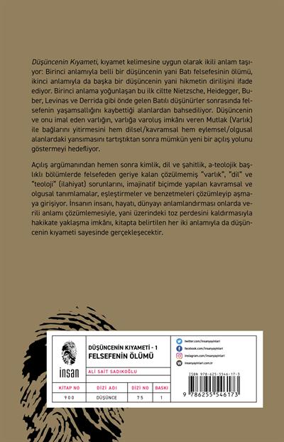 Düşüncenin Kıyameti - 1 Felsefenin Ölümü