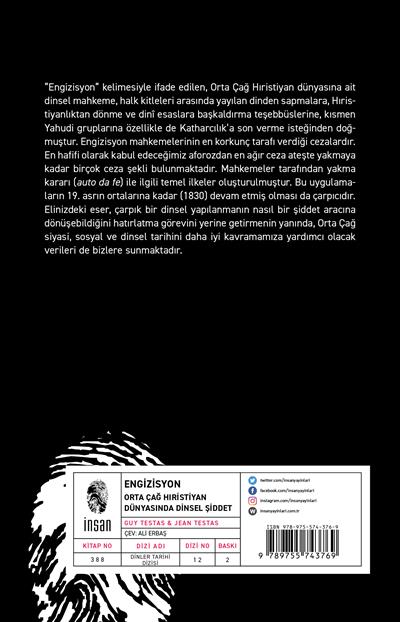 Engizisyon - Orta Çağ Hıristiyan Dünyasında Dinsel