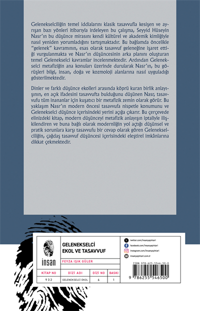 Gelenekselci Ekol ve Tasavvuf - Seyyid Hüseyin Nasr Üzerine Bir İnceleme