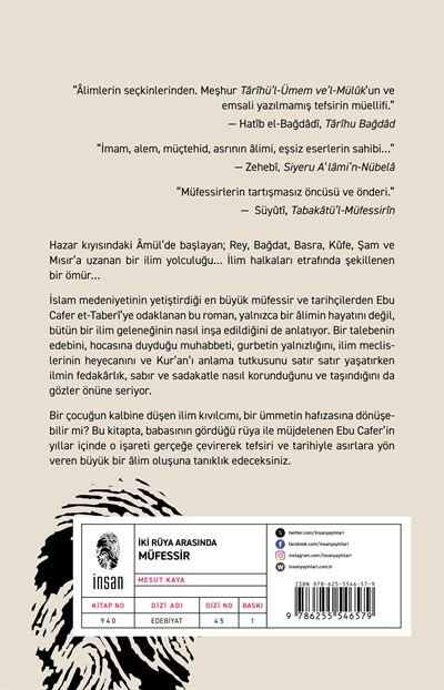 İki Rüya Arasında Müfessir / Taberînin Hayatı ve Hatıraları