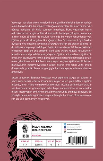 İnsanı Anlamak - Eğitimin Poetikası