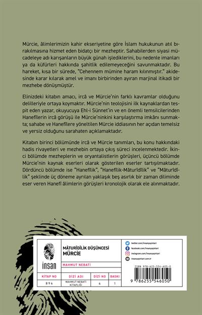 Maturîdîlik Düşüncesi 4 - Mürcie