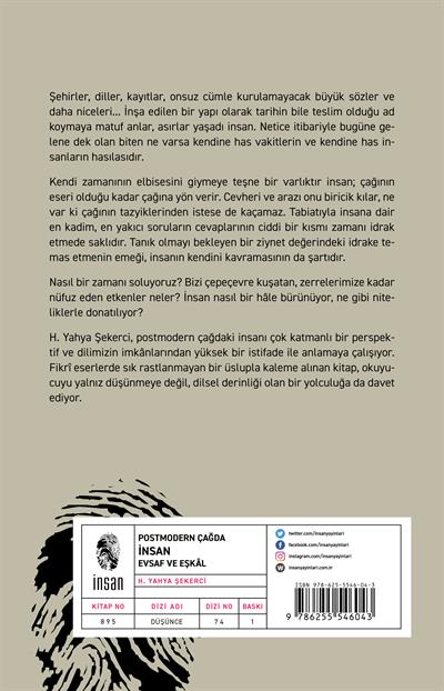 Postmodern Çağda İnsan / Evsaf ve Eşkal