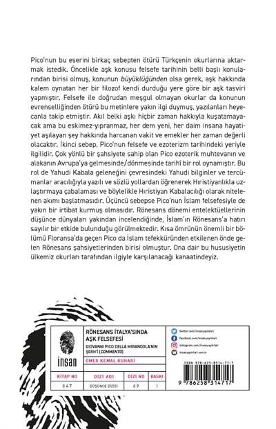 Rönesans İtalyasında Aşk Felsefesi