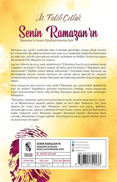 Senin Ramazanın - Fatih Çıtlak Hoca İmzalı 