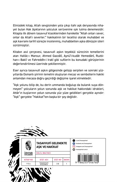 Tasavvufi Gelenekte Aşk ve Hakikat