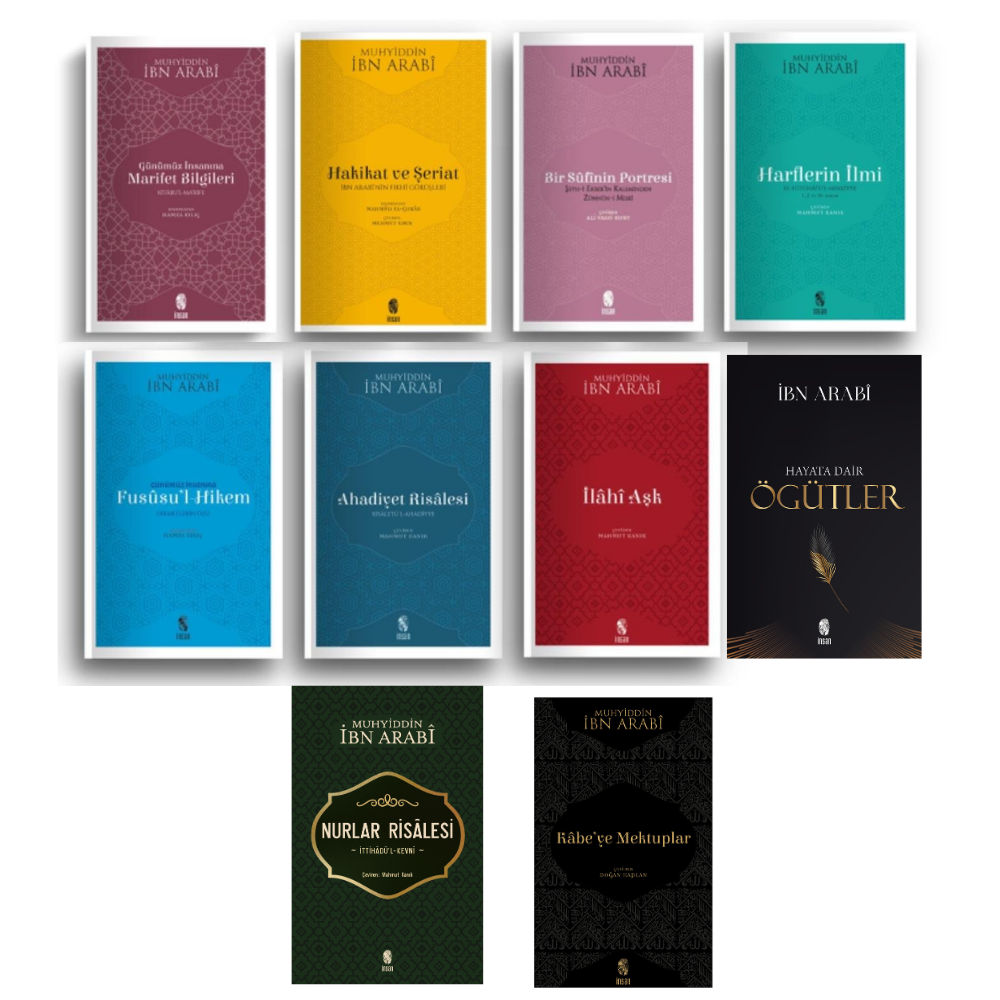 Muhyiddin ibnü'l Arabi Kitapları 10'lu Set