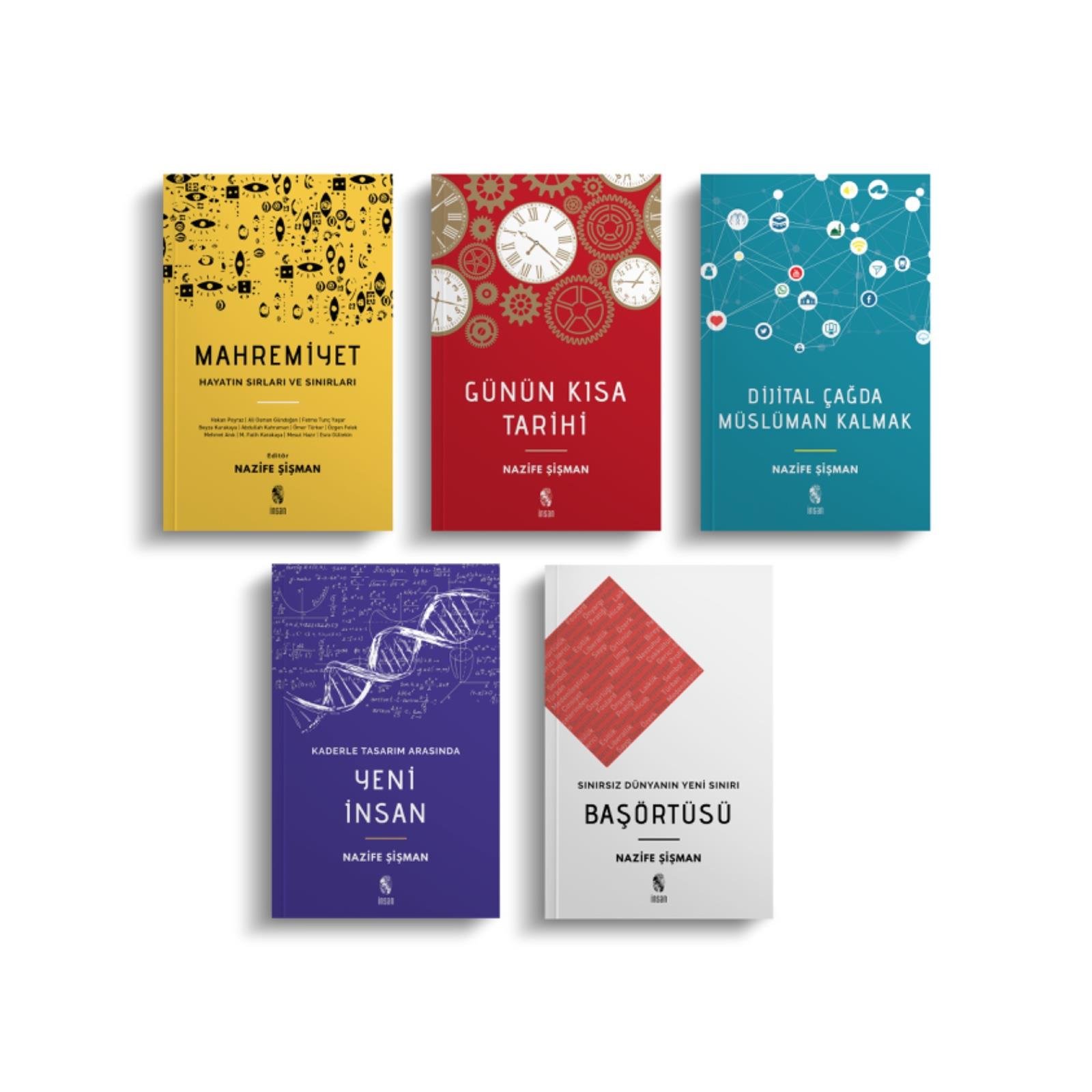 Nazife Şişman Tüm Kitapları 5 Li Set