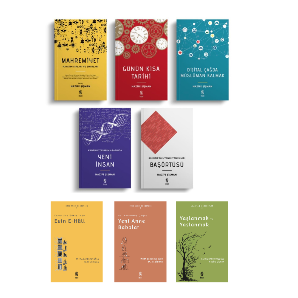 Nazife Şişman Tüm Kitapları 8 Li Set