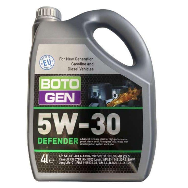 Botogen Defender 5W-30 4 Litre Motor Yağı