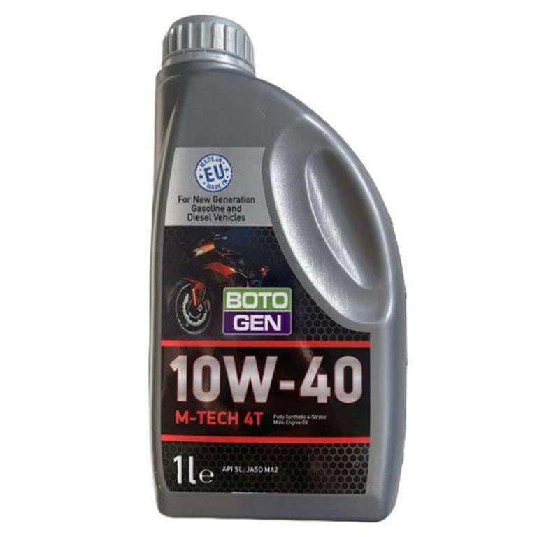 Botogen M-Tech 4T 10W40 1 Litre 4 Zamanlı Motor Yağı