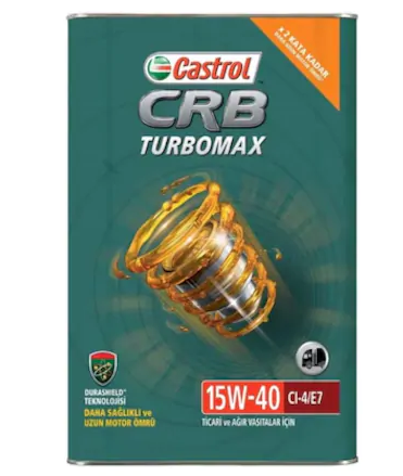 Castrol CRB Turbomax 15W/40 CI-4/E7 18 Litre Motor Yağı