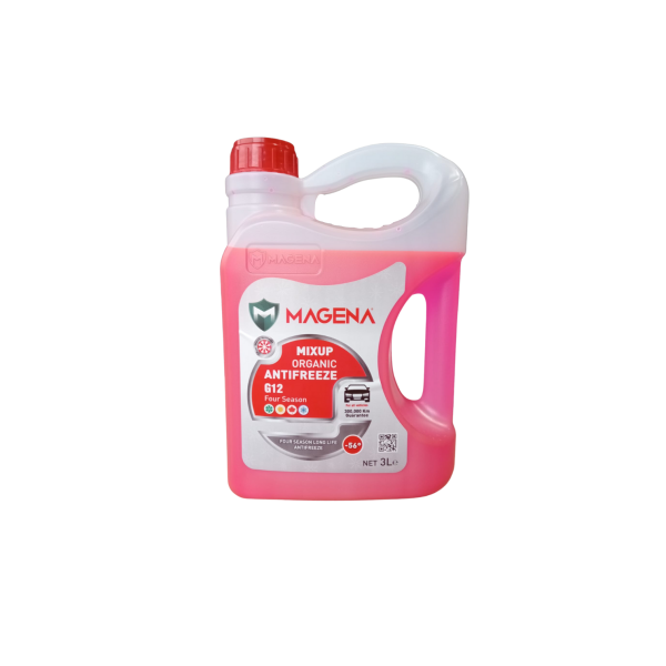 Magena Mixup Organic Kırmızı Antifriz G12 -56 3L