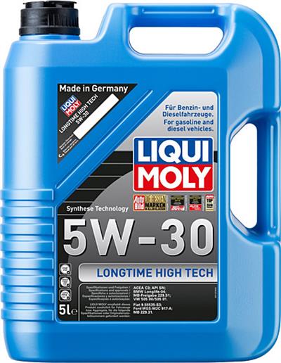 Liqui Moly Longtime High Tech 5W/30 4 Litre Motor Yağı – 1144Liqui Moly Molygen 5W/30 4 Lt Benzinli Motor Yağı – 9089 Liqui Moly Longtime High Tech 5W/30 5 Litre Motor Yağı – 9507