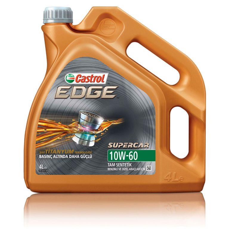 Castrol Edge 5W/40 4 Litre Motor YağıCastrol Magnatec Stop-Start 0W/30 D 4 Litre Motor Yağı Castrol Edge 10W/60 Supercar 4 Litre Motor Yağı