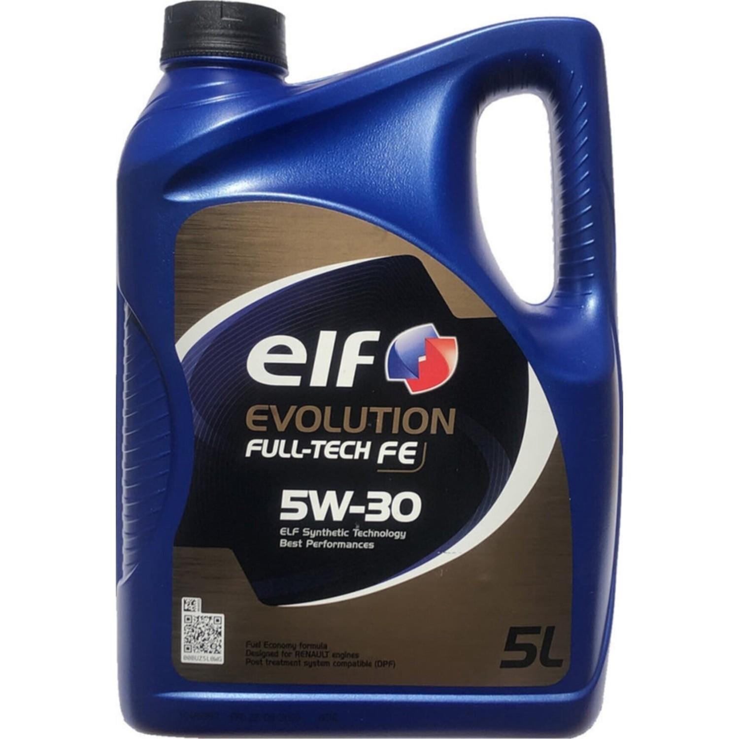 Elf Evolution Fulltech FE 5W/30 5 Litre Motor Yağı