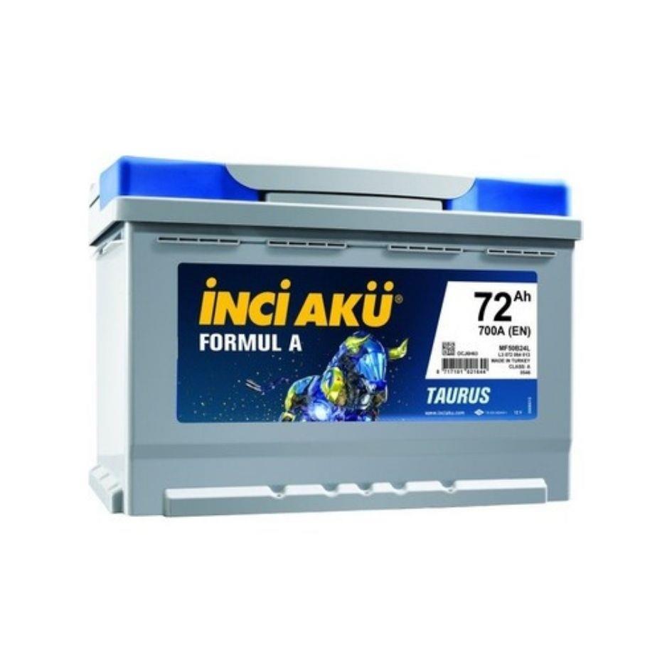 İnci Akü 72 Ah 12V