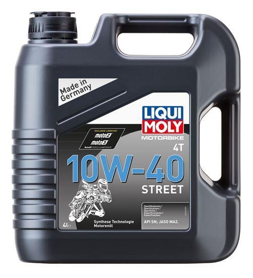 Liqui Moly 4T 10W/40 Street 4 Litre 4 Zamanlı Motor Yağı - 1243