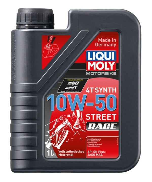Liqui Moly 4T Street Race 10W/50 1 Lt - 1502