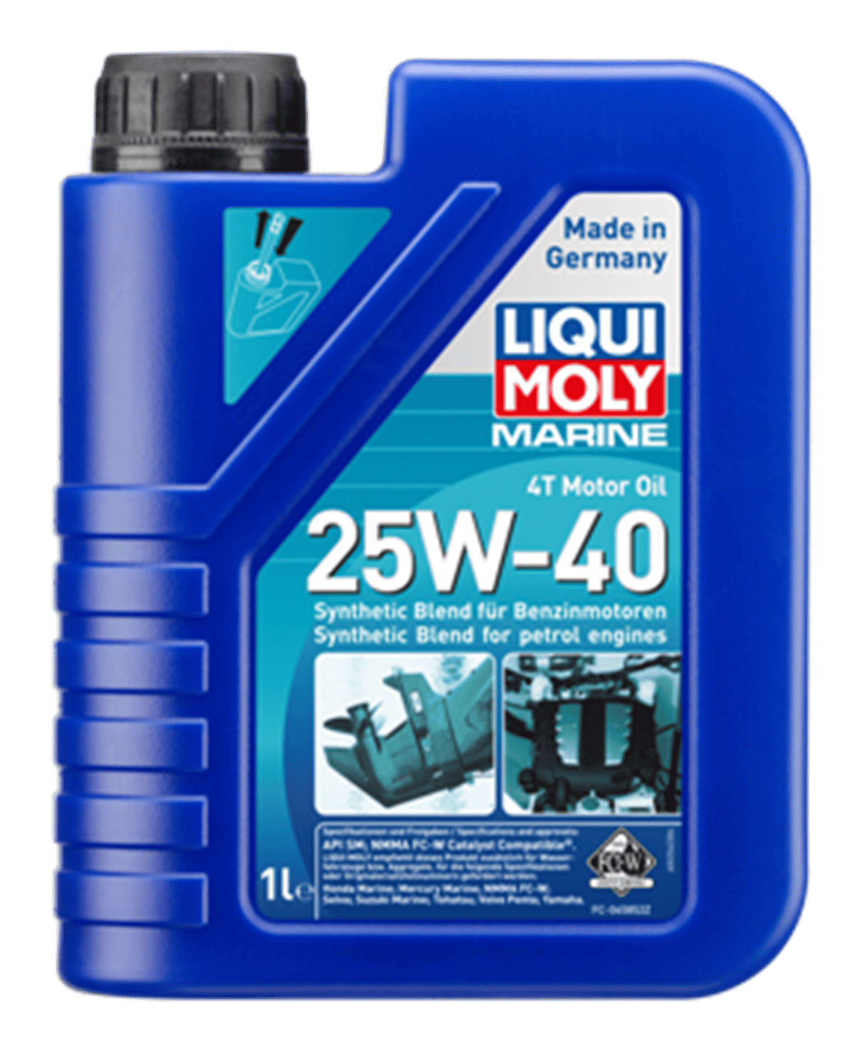 Liqui Moly Marine 4T 25W/40 1 Litre - 25026