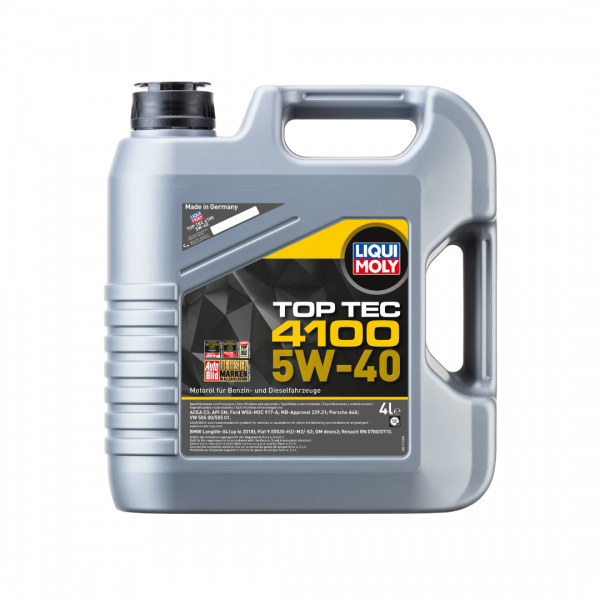 Liqui Moly Top Tec 4100 5W/40 4 Litre Motor Yağı – 2195