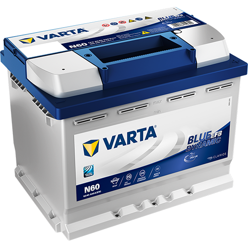 VARTA N60 60 Ah EFB Akü