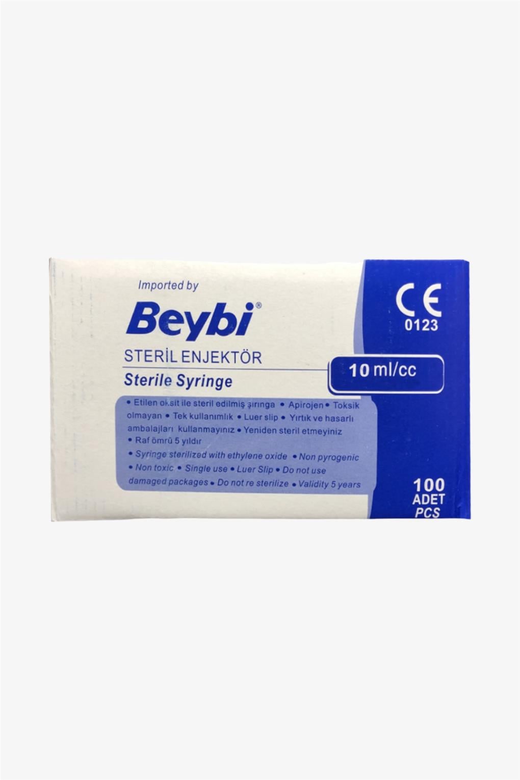 Beybi 10 Ml Enjektör 100'lü
