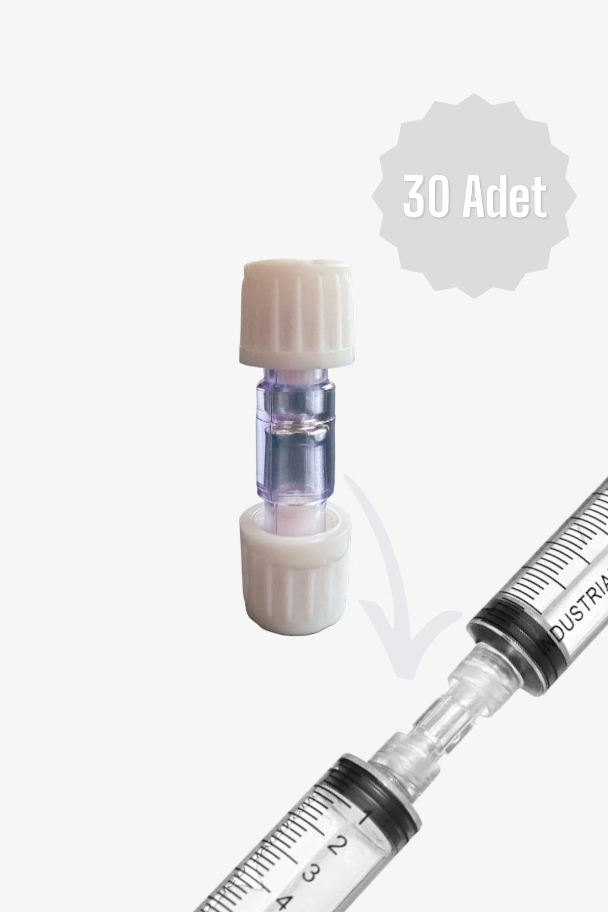 İki Yönlü Luer Akış Konnektör 30 Adet