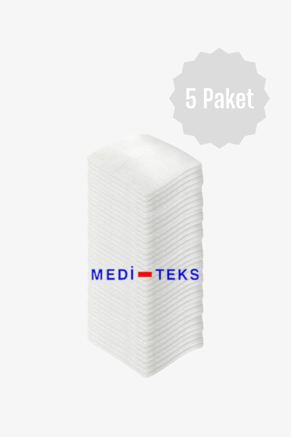 Mediteks Non Steril 7,5x7,5 Spanç 100'lü  5 Paket