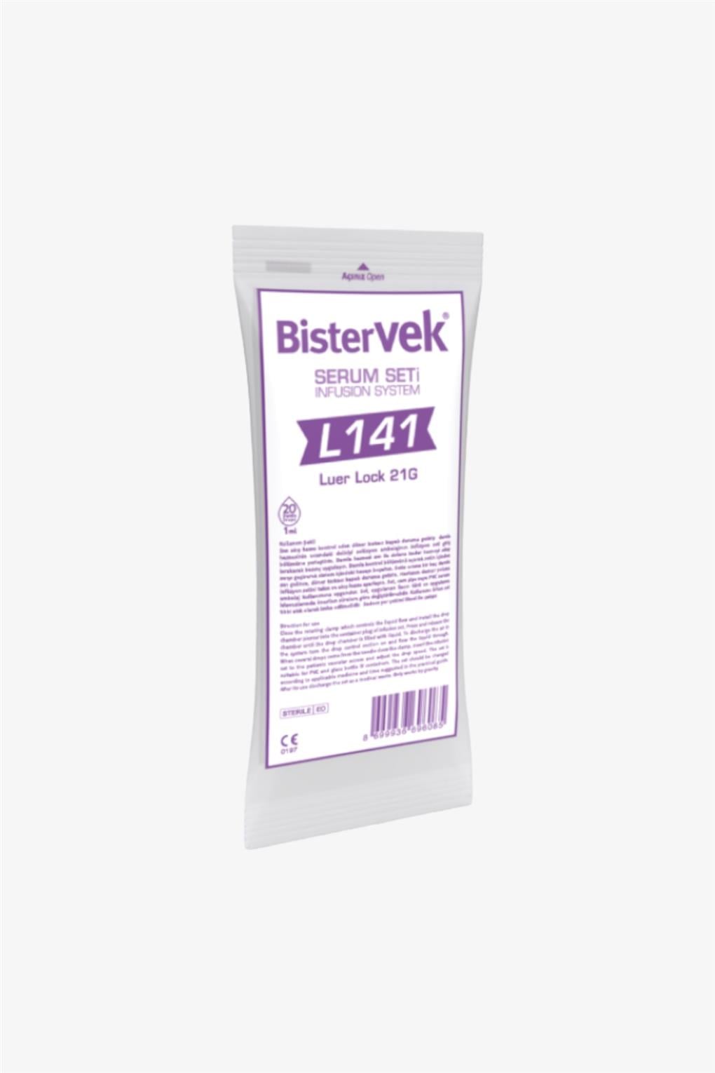 Serum Seti Luer Lock 21G 25'li 