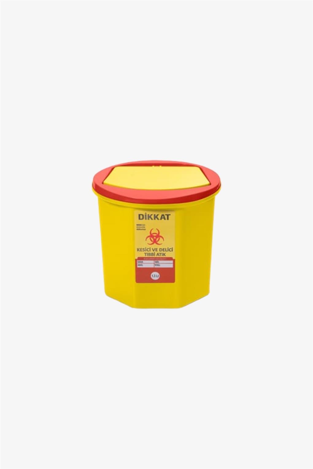 Tıbbi Atık Kovası 1,3 Lt 