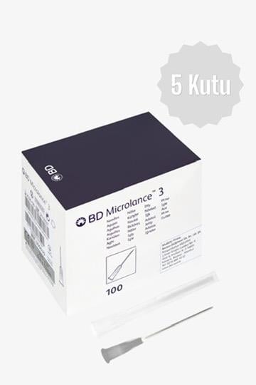 Bd Mıcrolance 27Gx13mm İğne Ucu 100'lü 5 Kutu