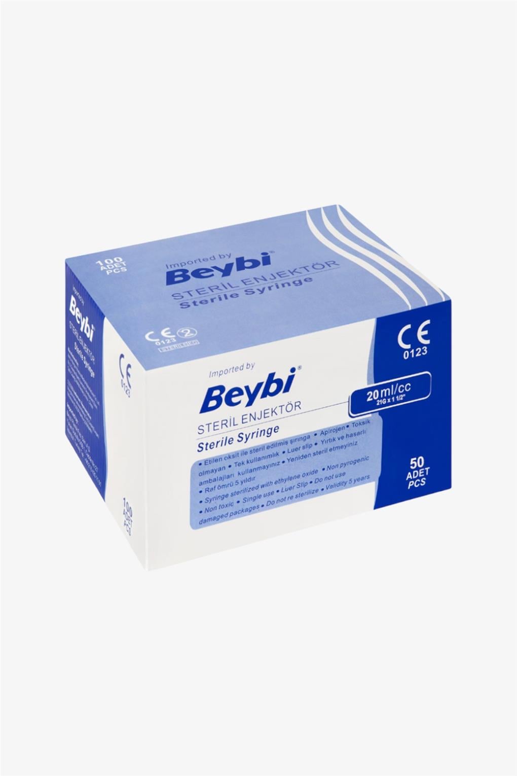 Beybi 20 Ml Enjektör 50'li