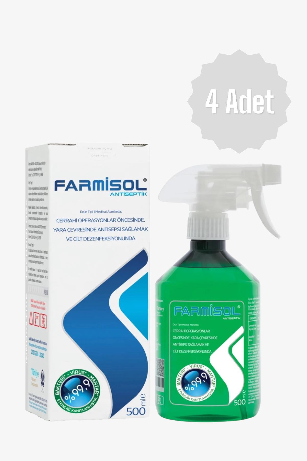Farmisol Antiseptik 500ml 4 Adet