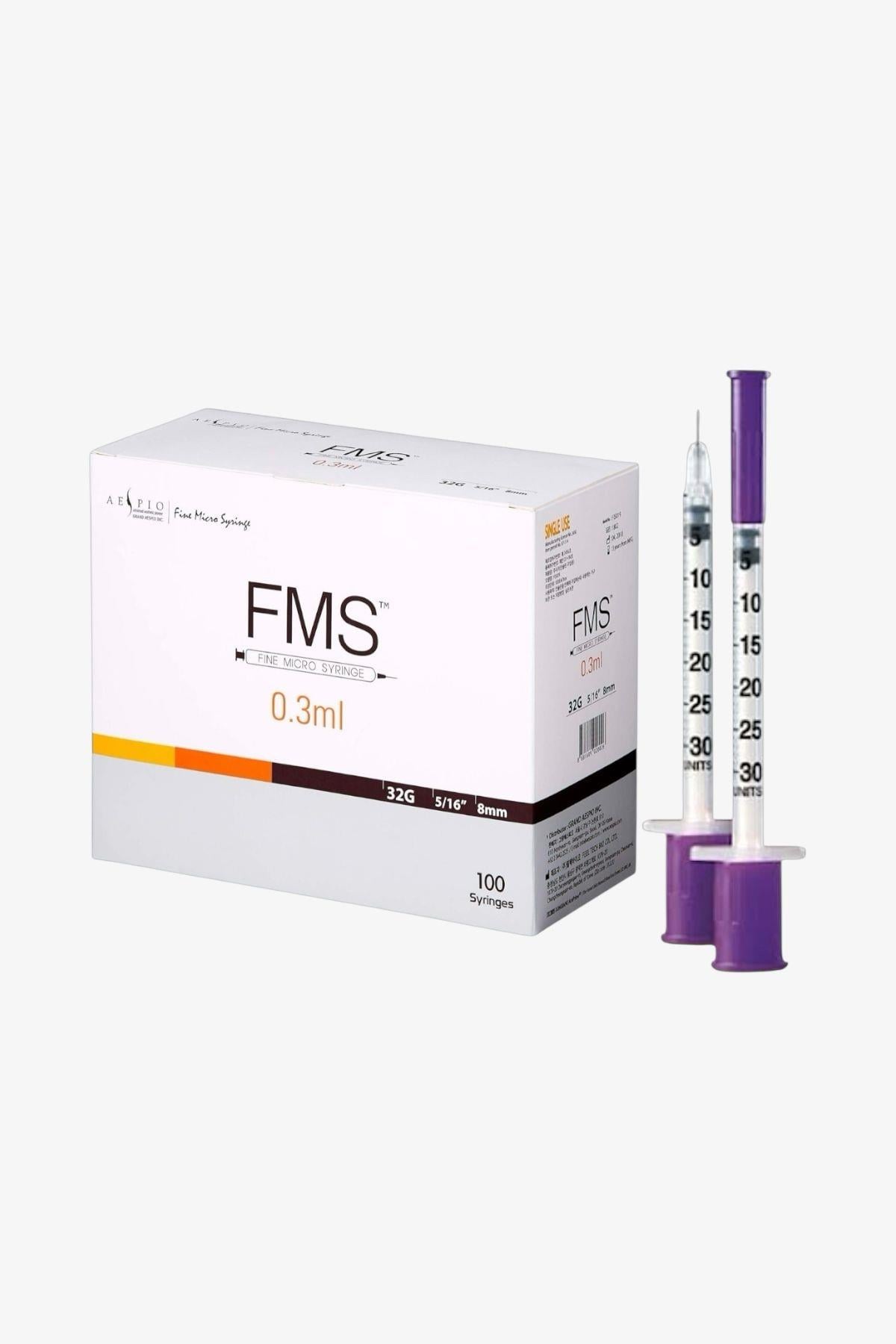 Fms Micro-Fine  0,3 Ml ( 32Gx8mm ) Enjektör 100'lü