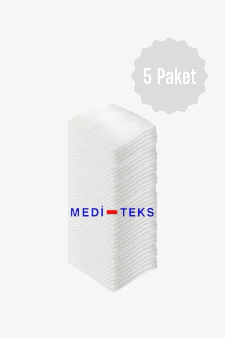 Mediteks Non Steril 5x5 Spanç 100'lü  5 Paket