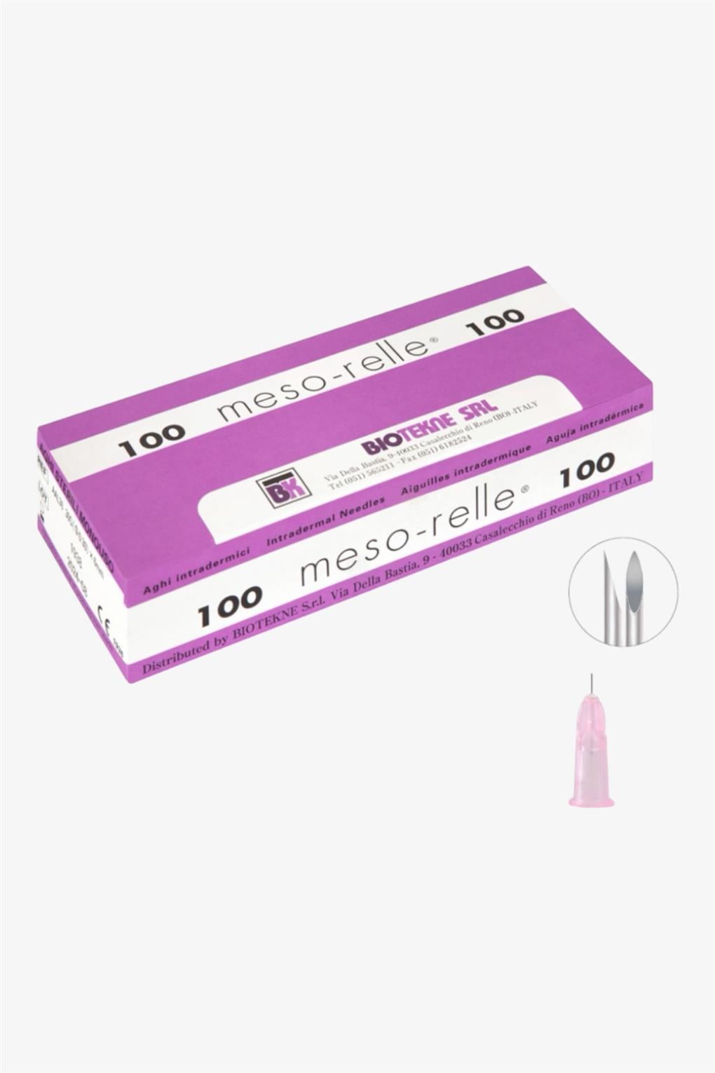 Mesorelle 32Gx4mm Mezoterapi İğne Ucu 100'lü