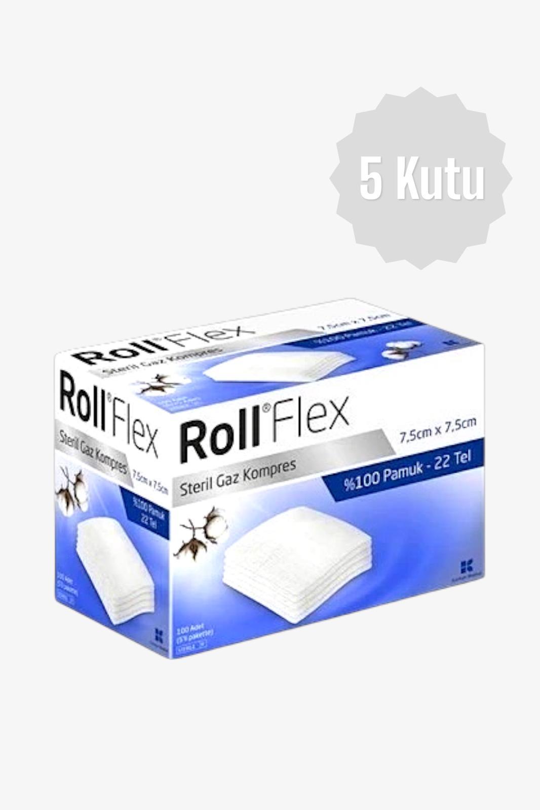 Roll Flex Steril 7,5x7,5 Spanç 100'lü 5 Paket