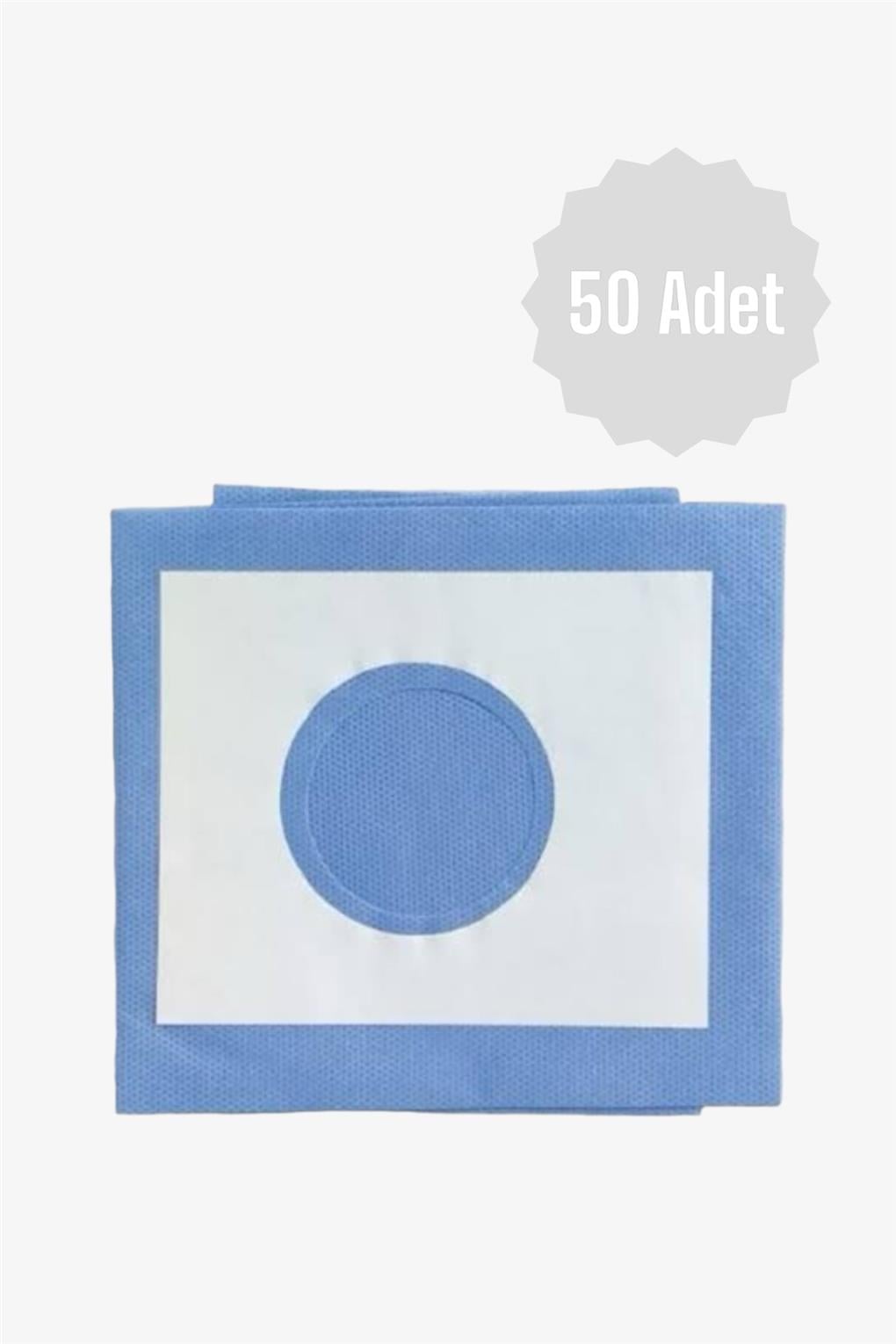 Steril Delikli Örtü 75x75 50 Adet