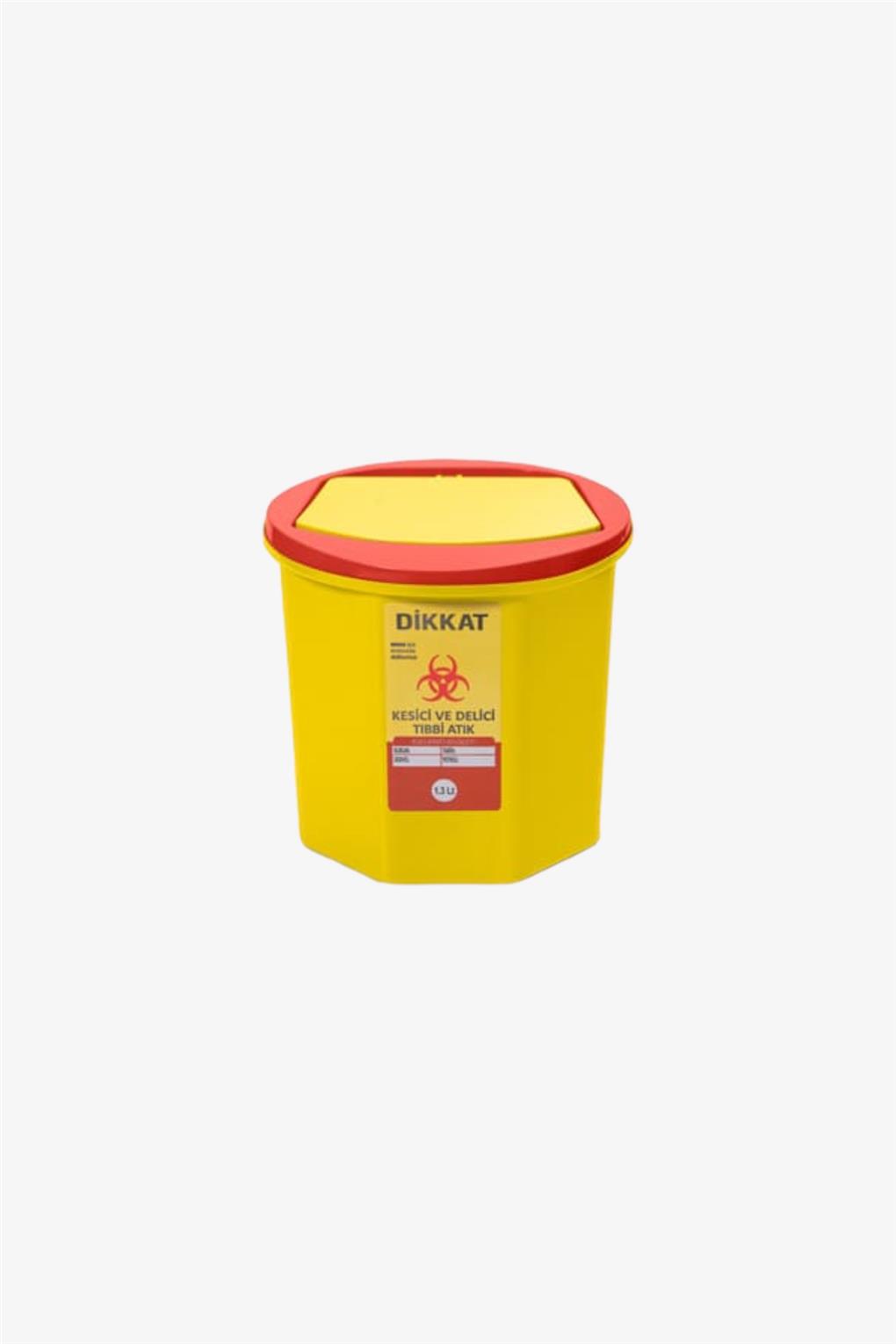 Tıbbi Atık Kovası 1,3 Lt 