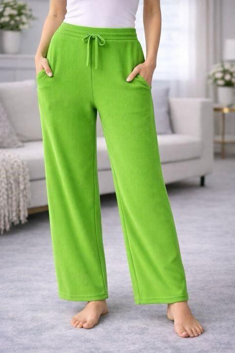 KADIN CEPLİ TORBA PANTOLON-FISTIK YEŞİLİ