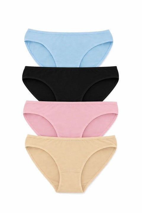 6 Adet Stil Likralı Bikini