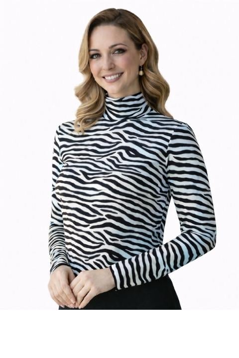 BALIKÇI YAKA ZEBRA BADİ-MAVİ DESEN