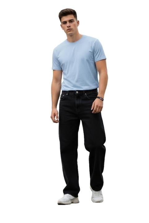 ÇOCUK OVERSİZE TİŞÖRT- BUZ MAVİSİ