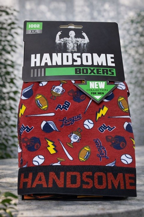 Desenli Erkek Boxer