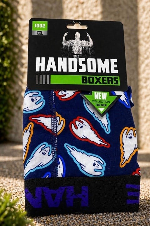 Desenli Erkek Boxer