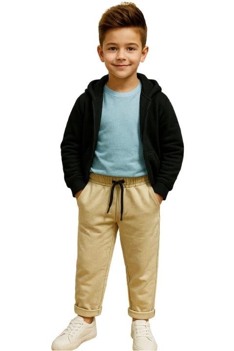 ERKEK ÇOCUK EŞOFMAN-BEJ