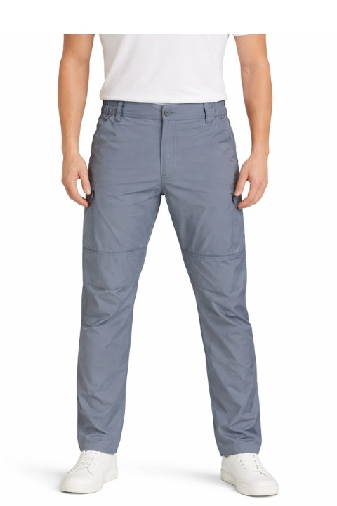 ERKEK ÇOK CEPLİ KARGO PANTOLON-GRİ