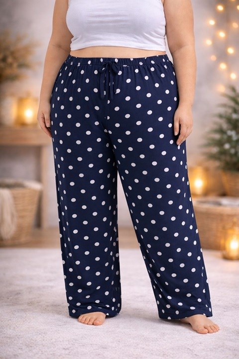 Kadın Milan Pijama Altı  Battal